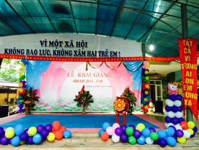 LỄ KHAI GIẢNG CHÀO MỪNG NĂM HỌC MỚI 2015-2016