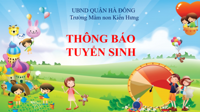 THÔNG BÁO TUYỂN SINH NĂM HỌC 2021 – 2022